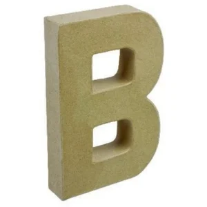 Kartong Bokstav B H20Cm B11,5Cm