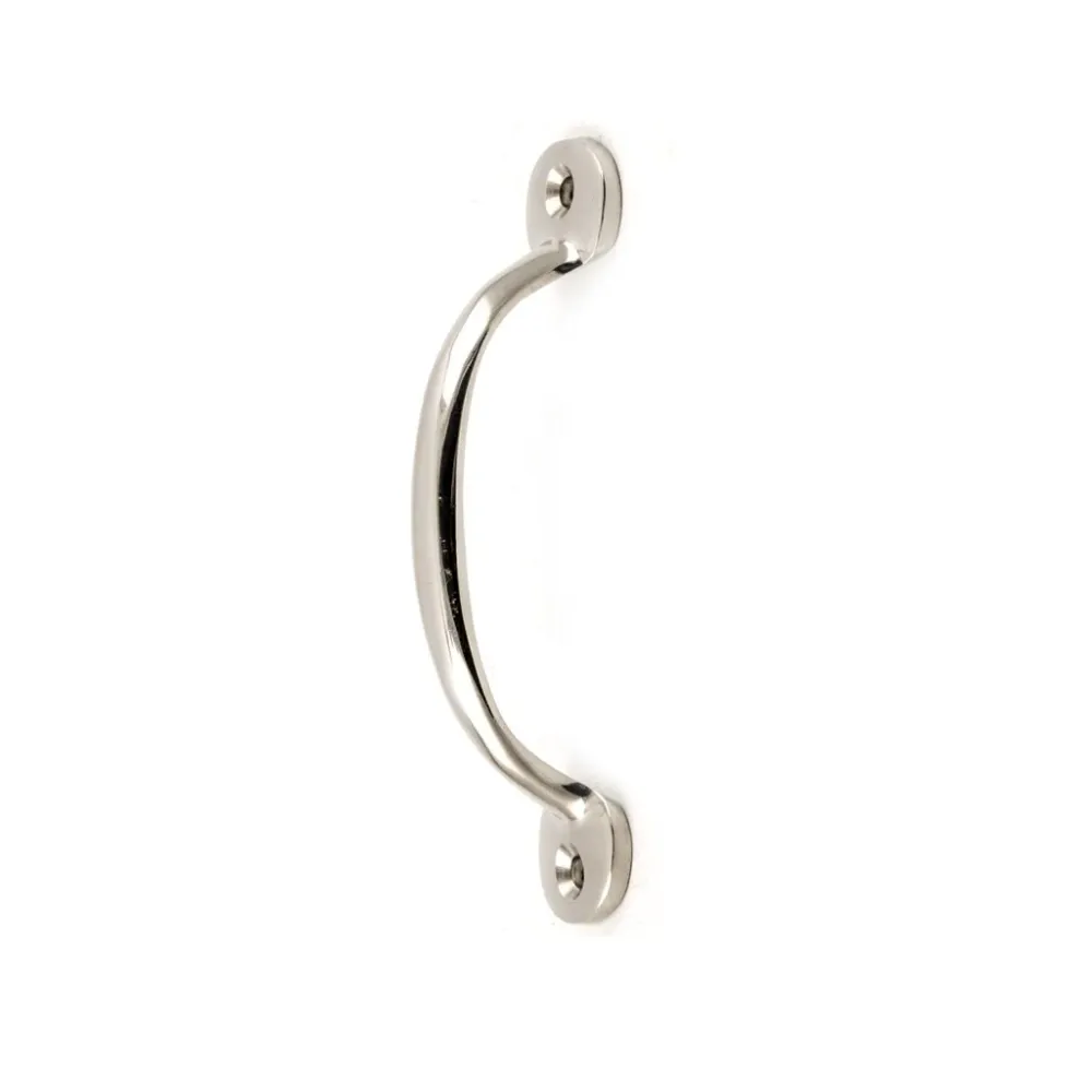 Kökshandtag förnicklad golden metal 10 cm