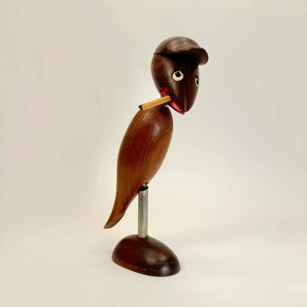 Kork och kalaylöppnare i teakwood