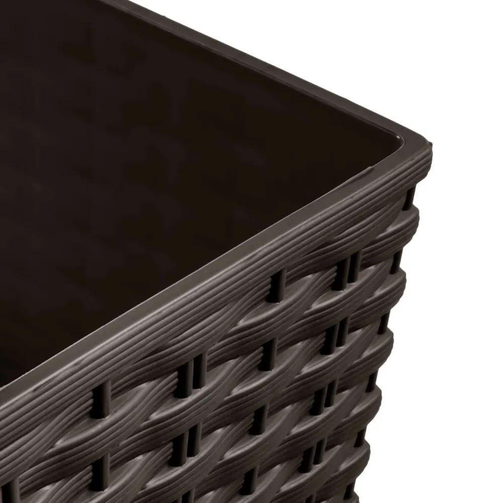 Kruka med Prosperplast Rato Square DRTS265 440U umbra
