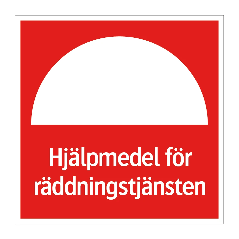 Lasernivå Hjälpmedel för räddningstjänsten 210x210mm