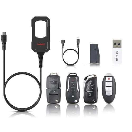 LAUNCH X431 Key Programmer med Super Chip og 4 sæt Automated Keys