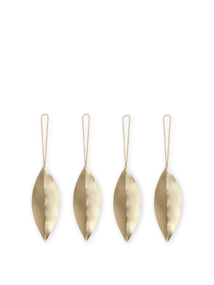 Leaf Brass Ornaments - Ordna 4