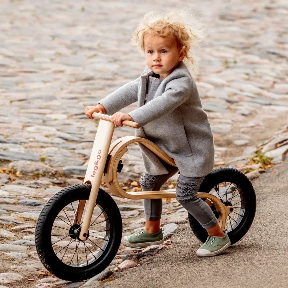 leg&go Balance Bike 3in1 Made USA