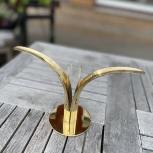 Liljan ljusstake med glas