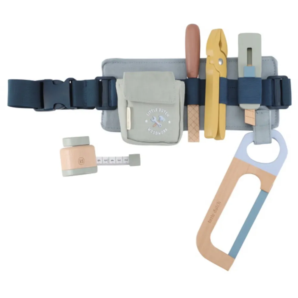 Little Dutch Blue Timber Tool Bälte | Variable Speed | Overload Protection