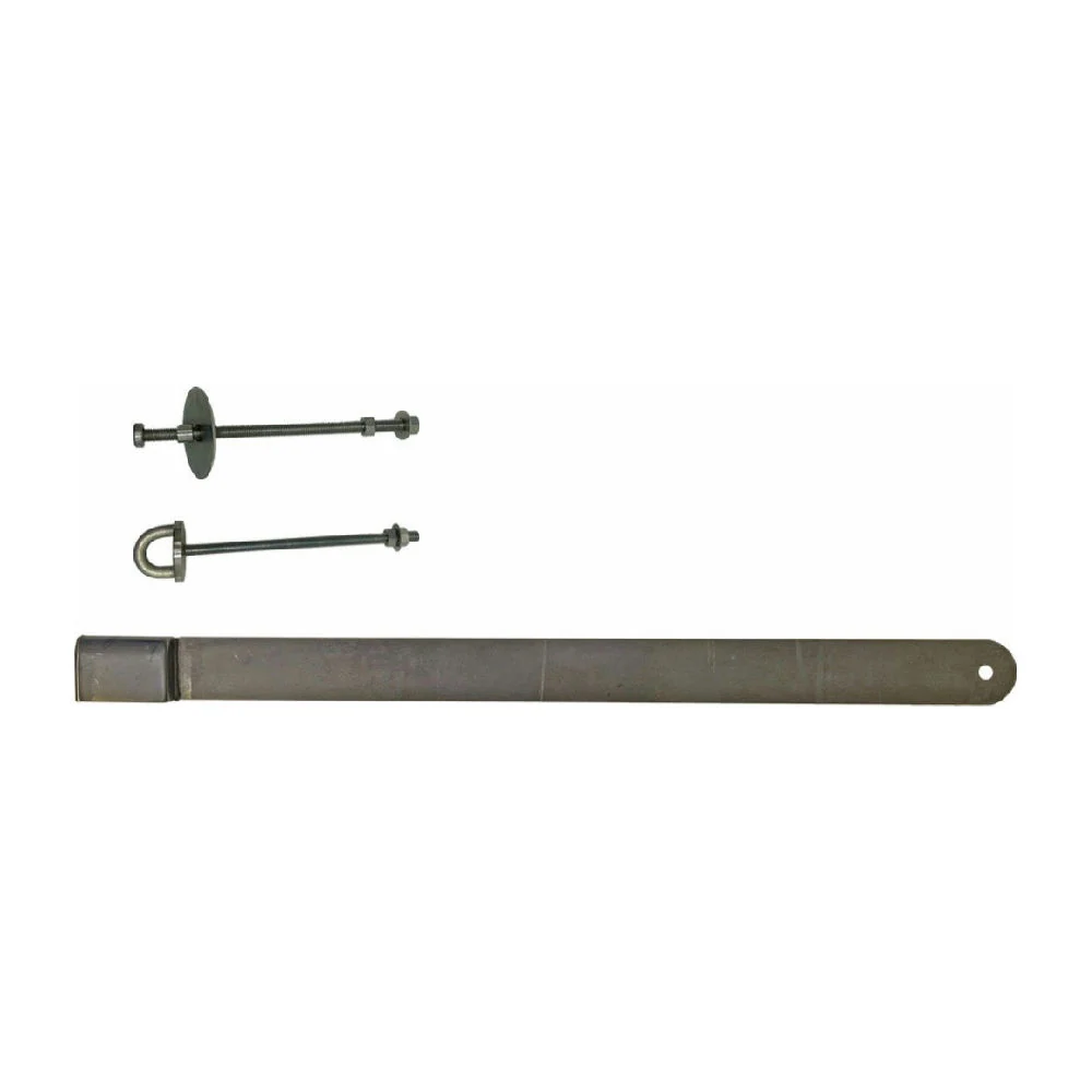 Låsbom 1200mm höger krom