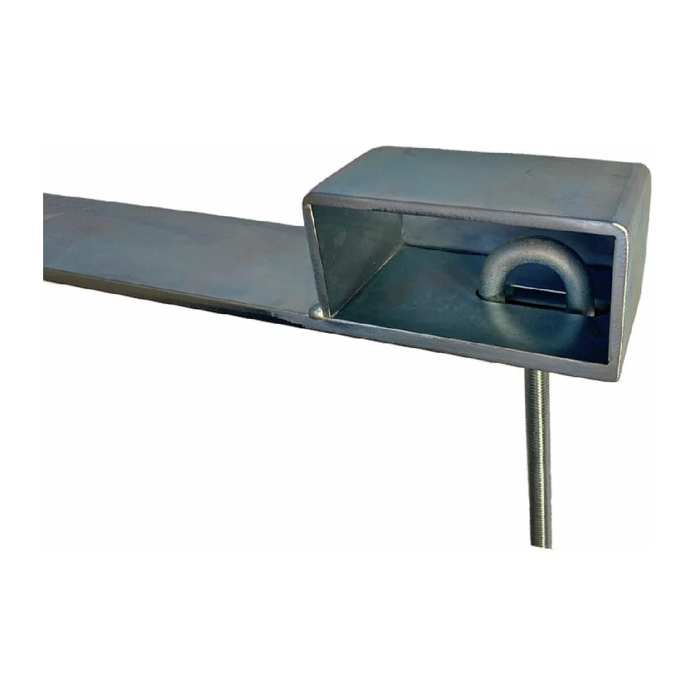 Låsbom 1500mm insticksbom höger krom