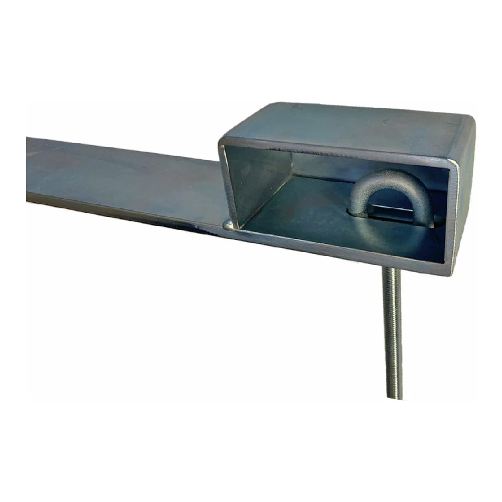 Låsbom 1500mm insticksbom vänster krom