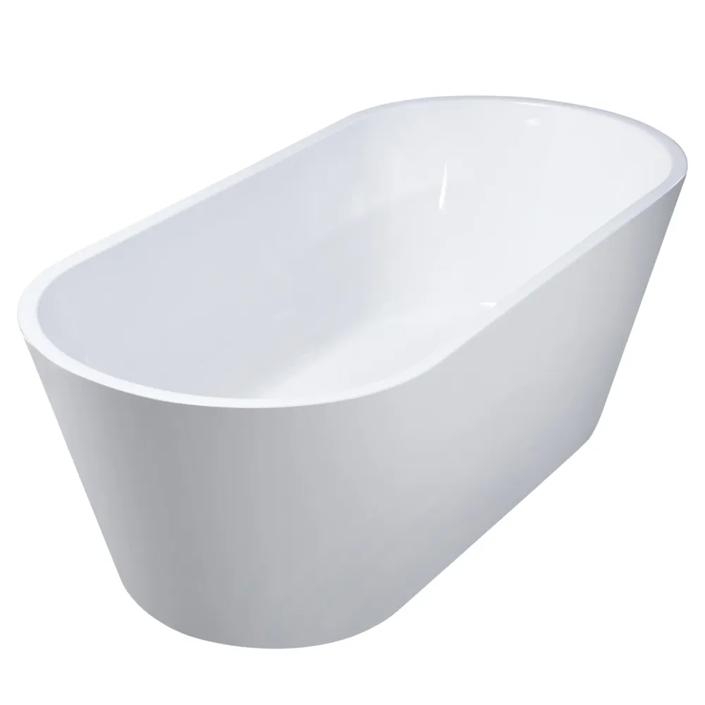 Lykke Badkar Polar Luxury 1700x750x580mm, vit