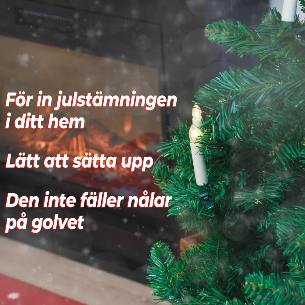Lykke Julgran Äkta 210cm