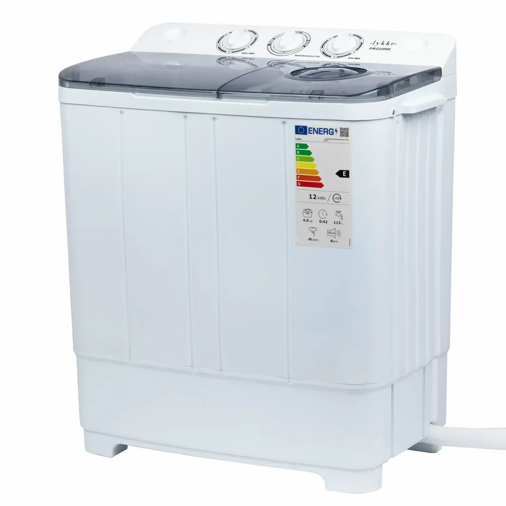 Lykke Kompakt Tvättmaskin Pro 2000