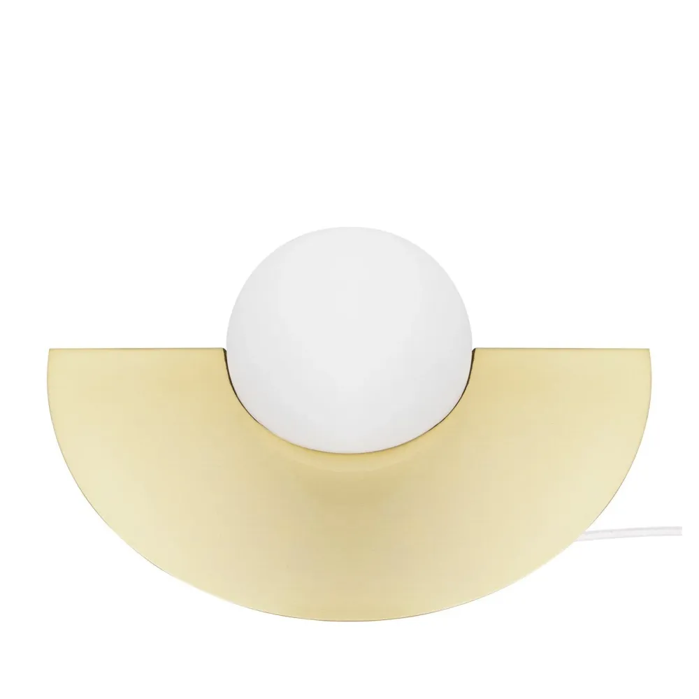 Magnetisk Bordslampa Roccia Textured Mässing