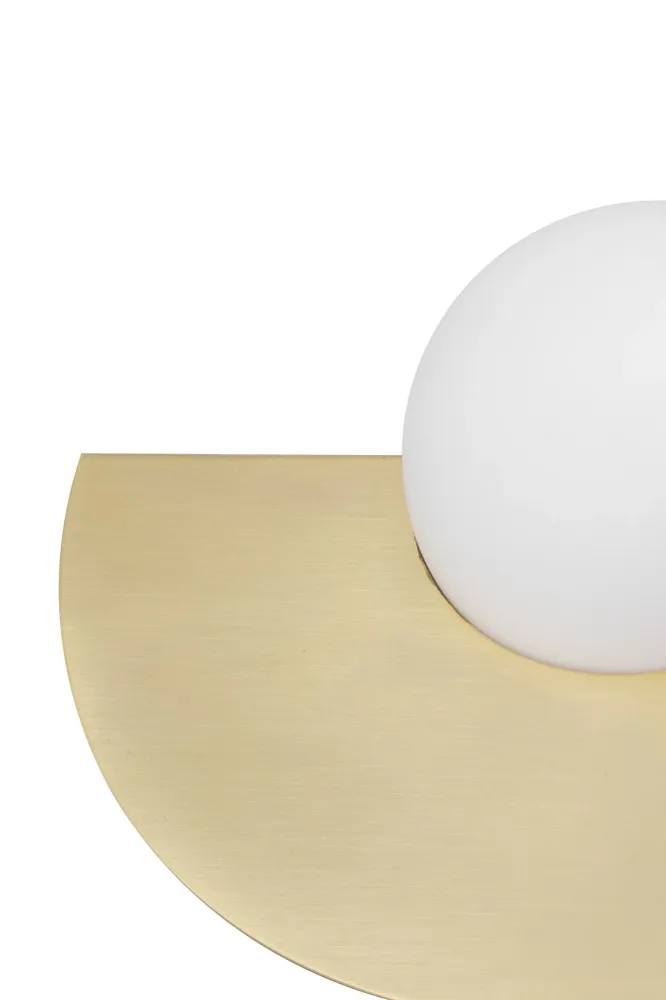 Magnetisk Bordslampa Roccia Textured Mässing