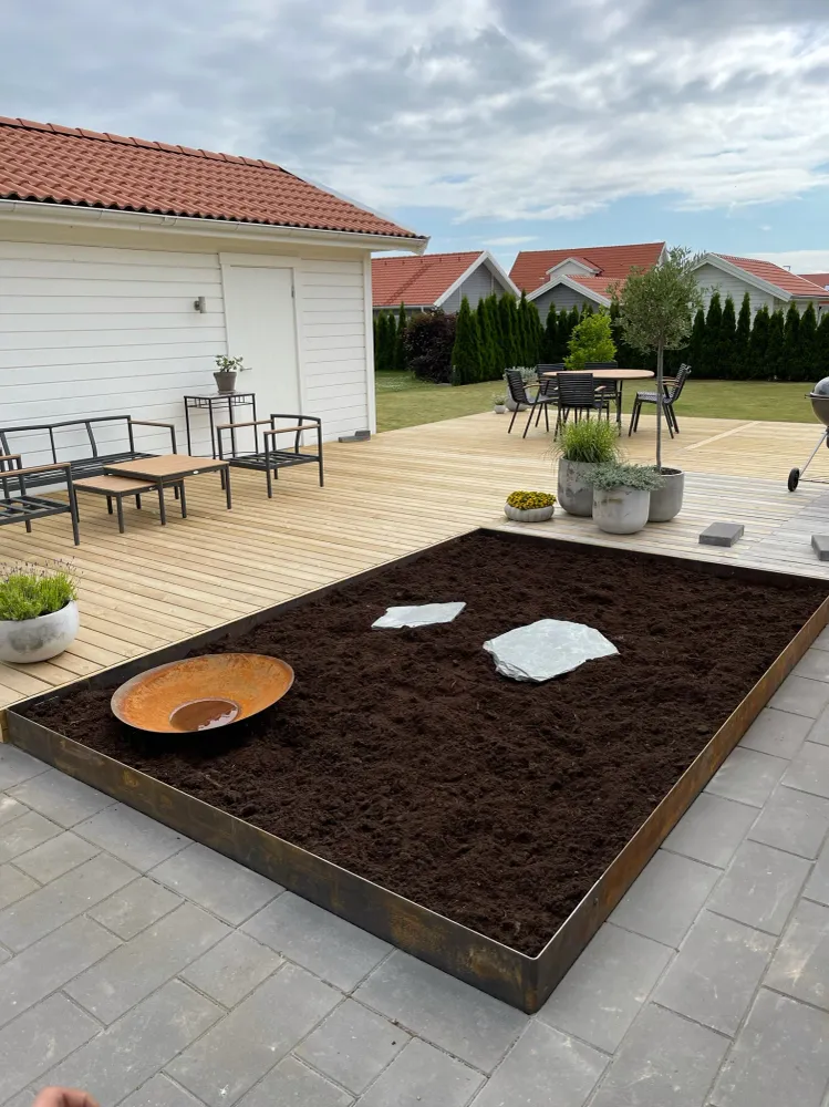 Magnetisk Rak rabattkant 4mm 5