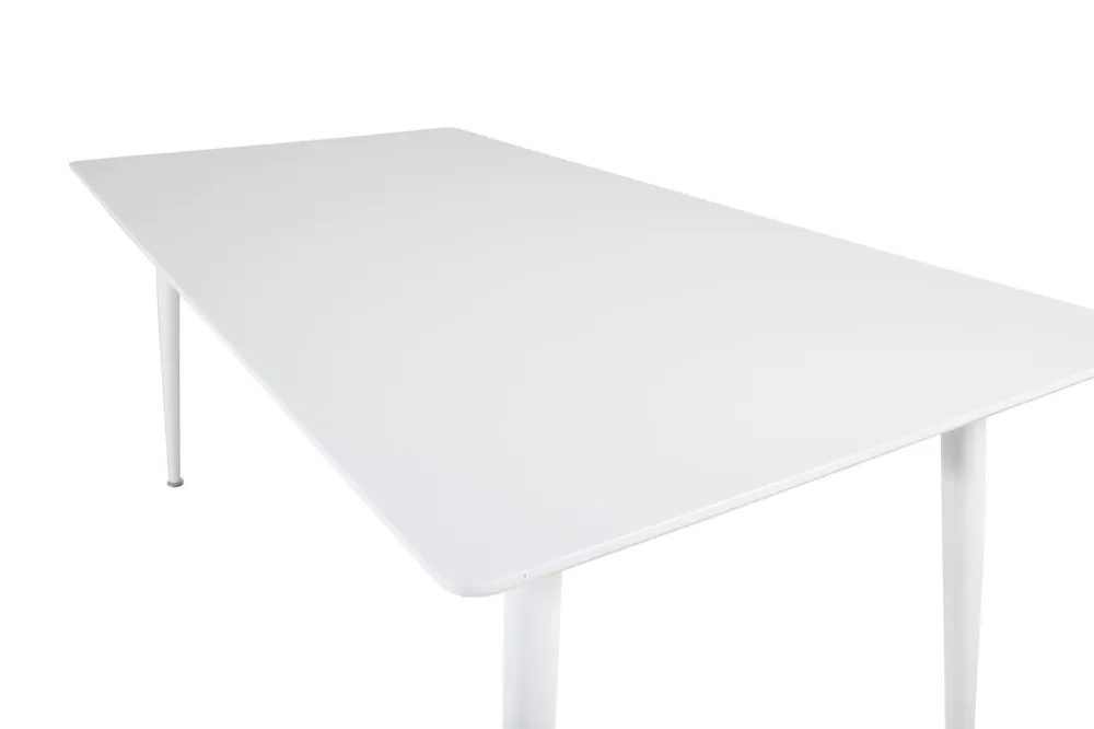 Matbord Venture Home Polar Rektangulärt Brushed Nickel