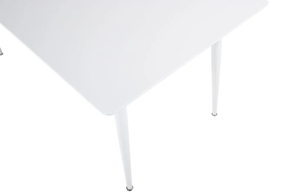 Matbord Venture Home Polar Rektangulärt Brushed Nickel