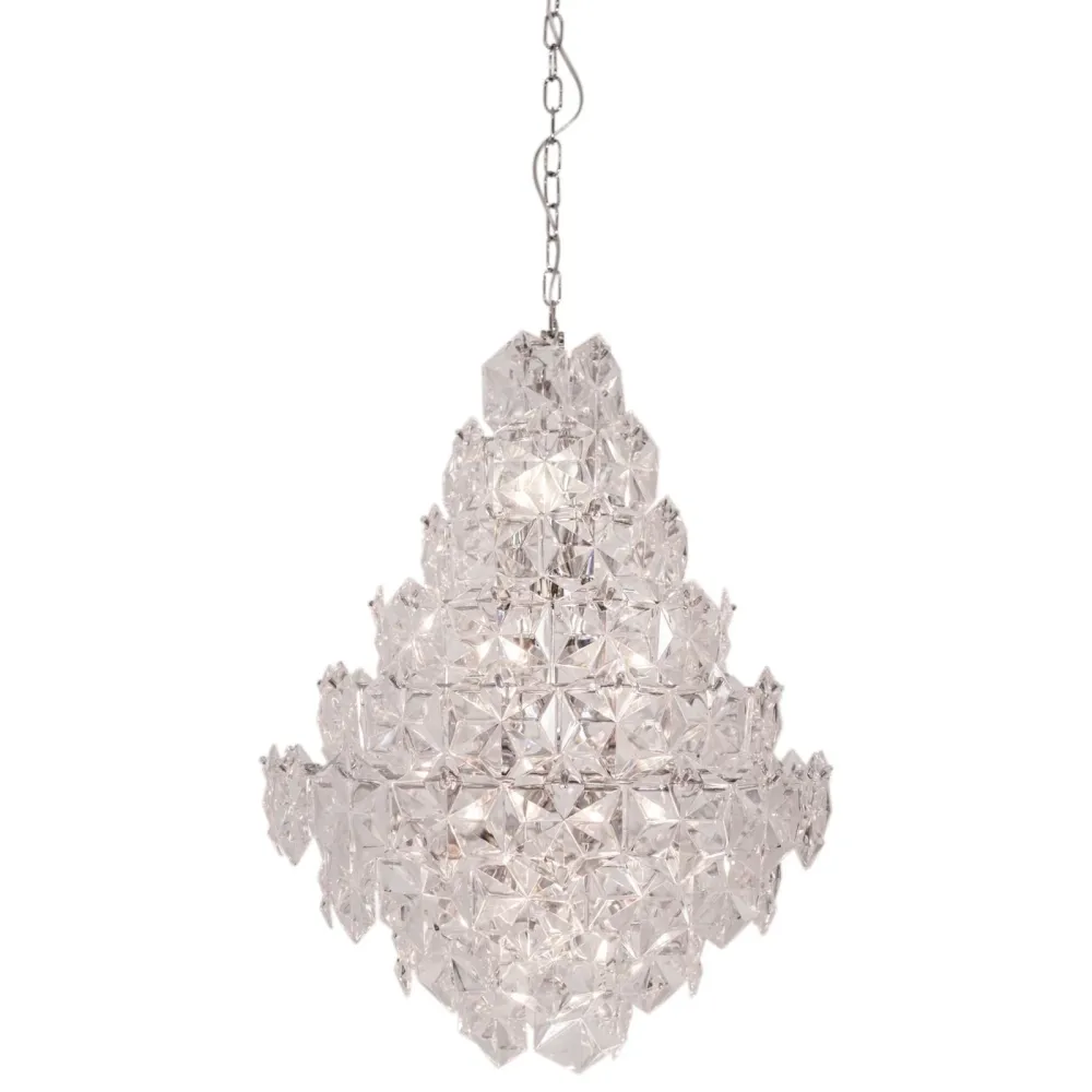 Monarque Grande taklampa Ø58 cm tydlig