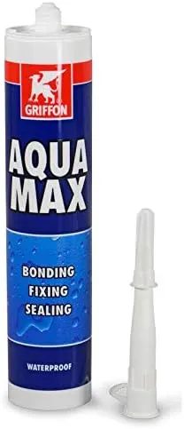 Multi-Purpose Aqua Max Flexibel silikon vit