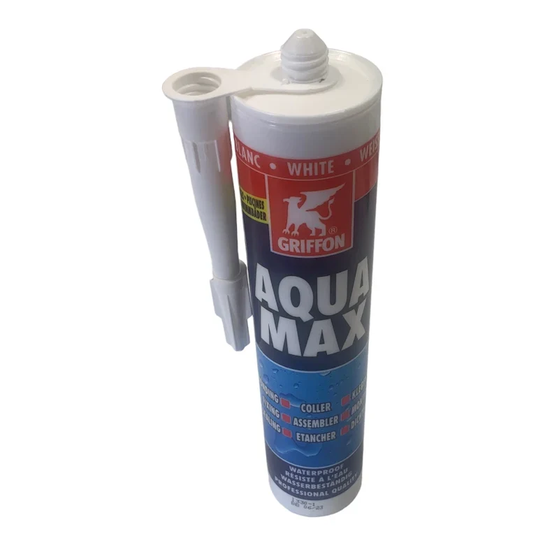 Multi-Purpose Aqua Max Flexibel silikon vit
