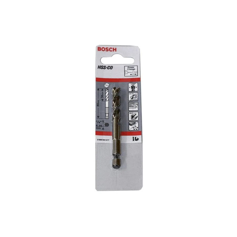 Multi-Purpose Centreringsborr HSS-CO 80mm