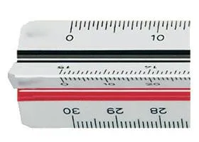 Multi-Purpose Skalstock M+R 1:100, 1:200, 1:250, 1:300, 1:400, 1:500 30cm
