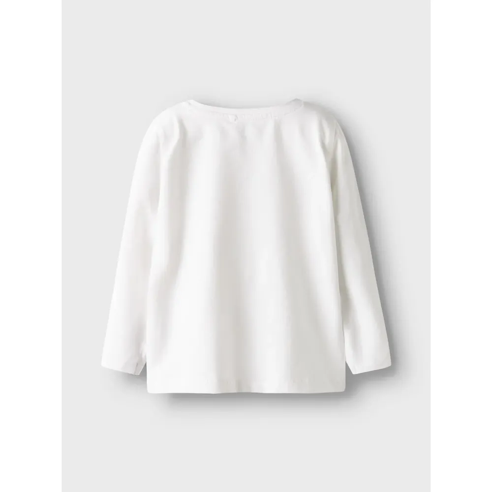 Name It Bright White Nmfrosita Ls Top Box 92