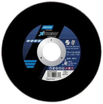 NORTON KAPSKIVA 125X1,6X22 X-TREME