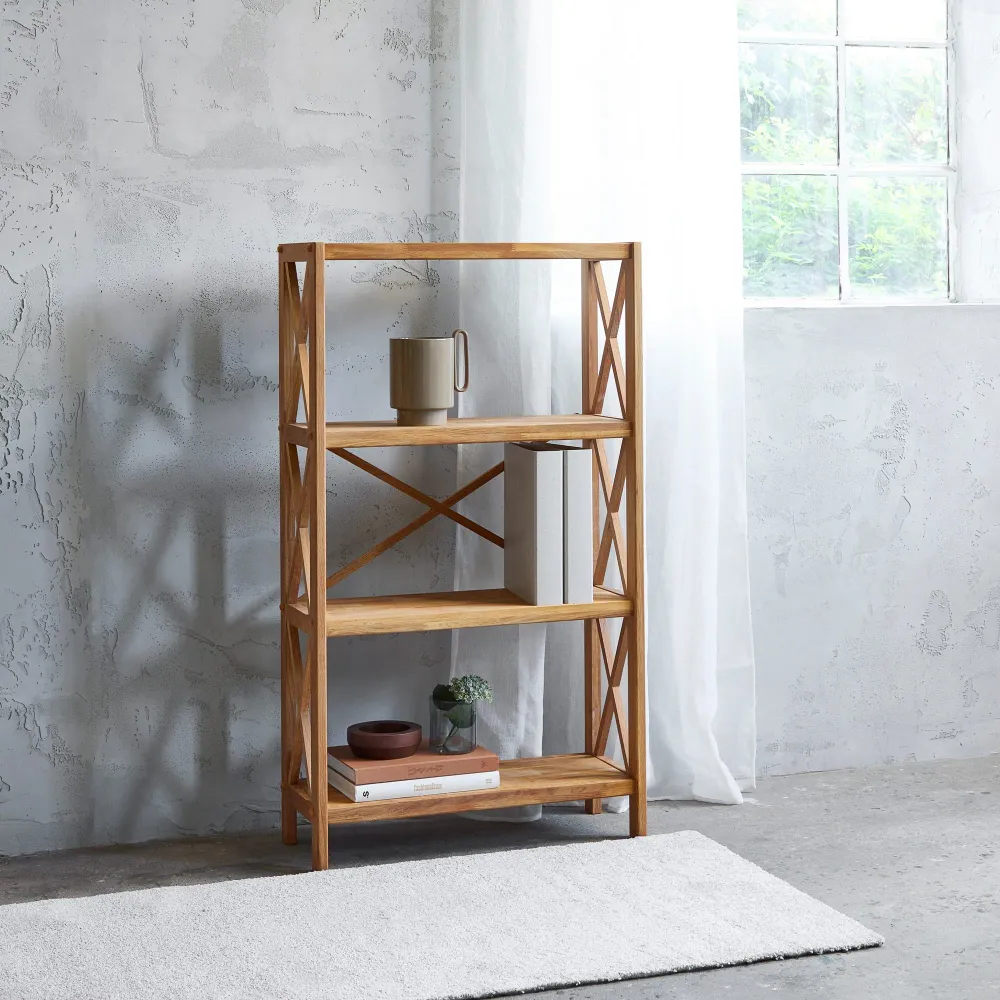 Notte Hyllenhet sektioner 124 cm Natur Ek