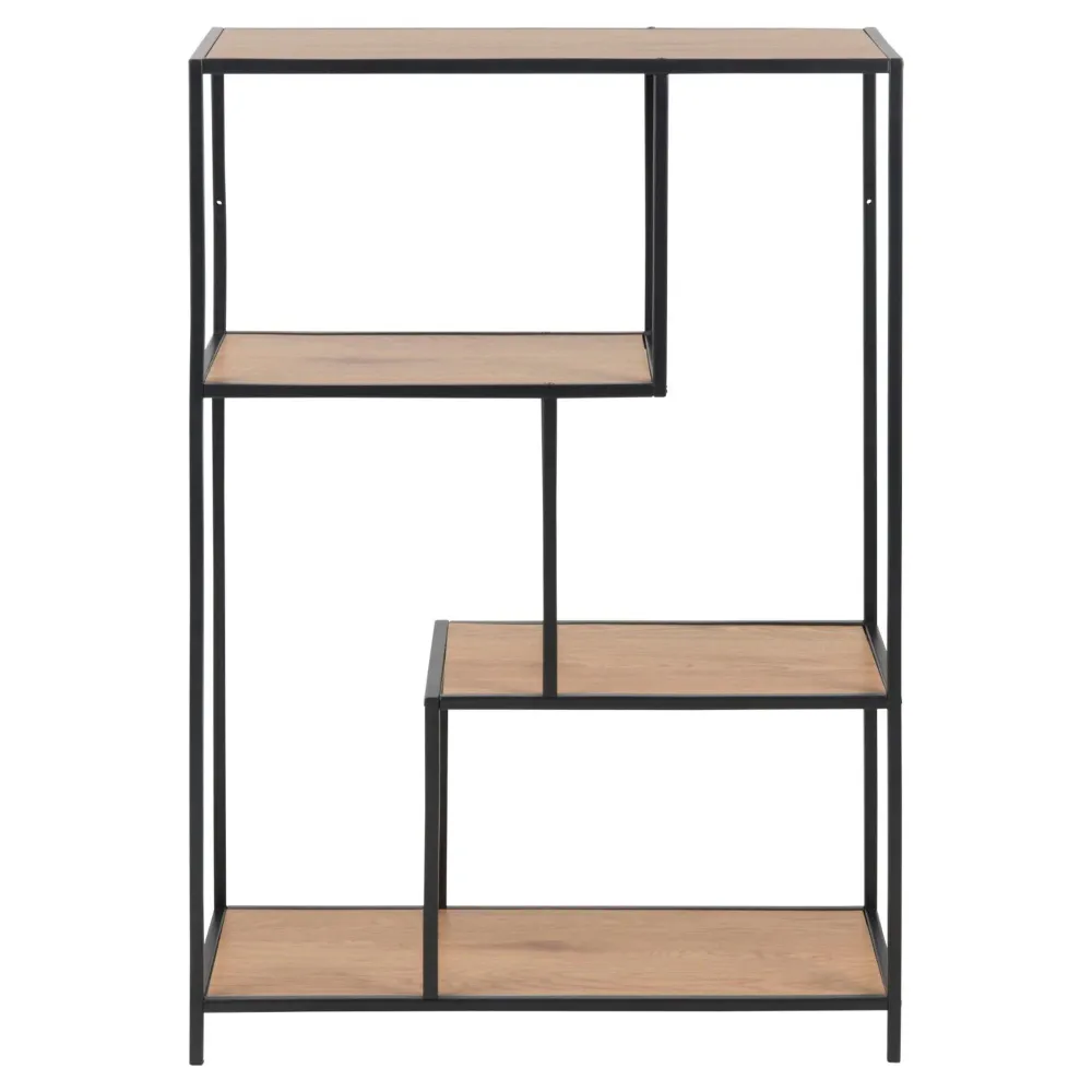 Notting Hill Bokhylla Asymmetrisk 114x77x35 cm Ek