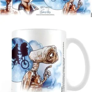 E.T. och Elliot Illustrationsmugg 320 ml Drywall Installation