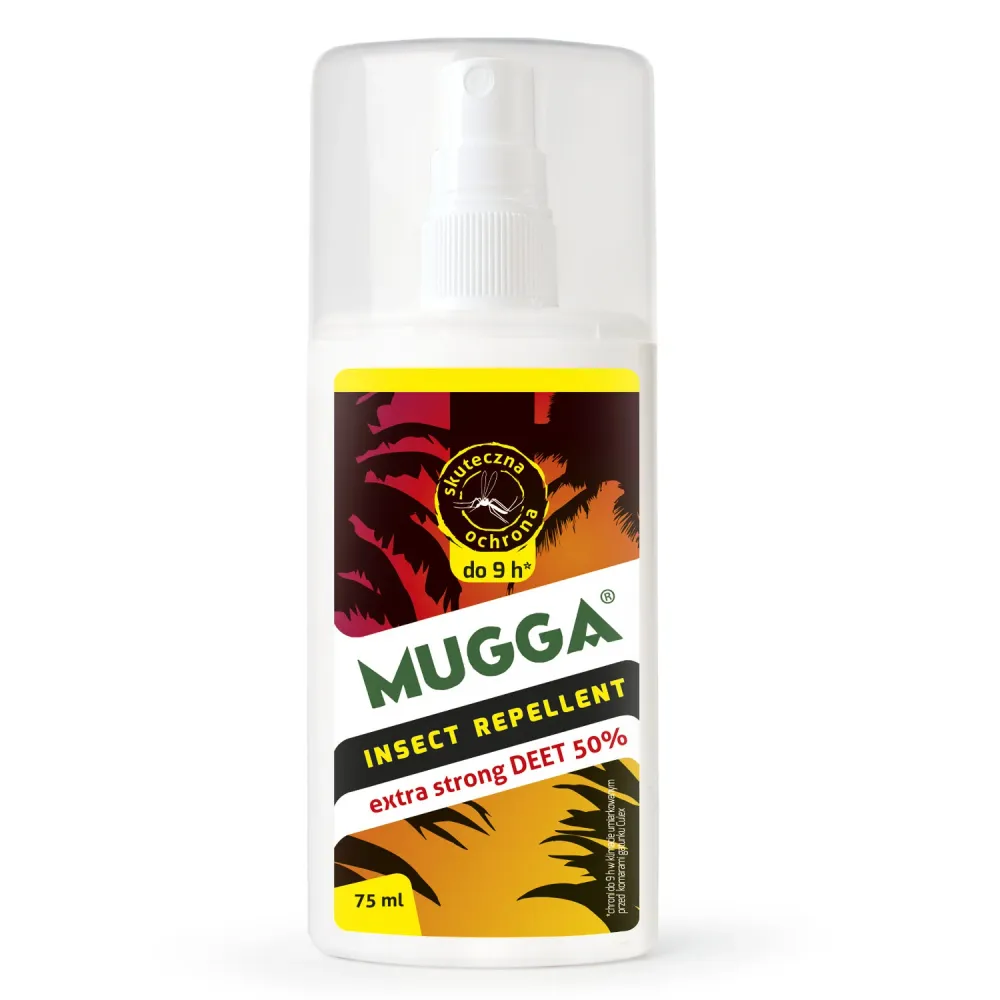 Ordna 2X MUGGA 50% + 9,5% DEET Family myggmedel