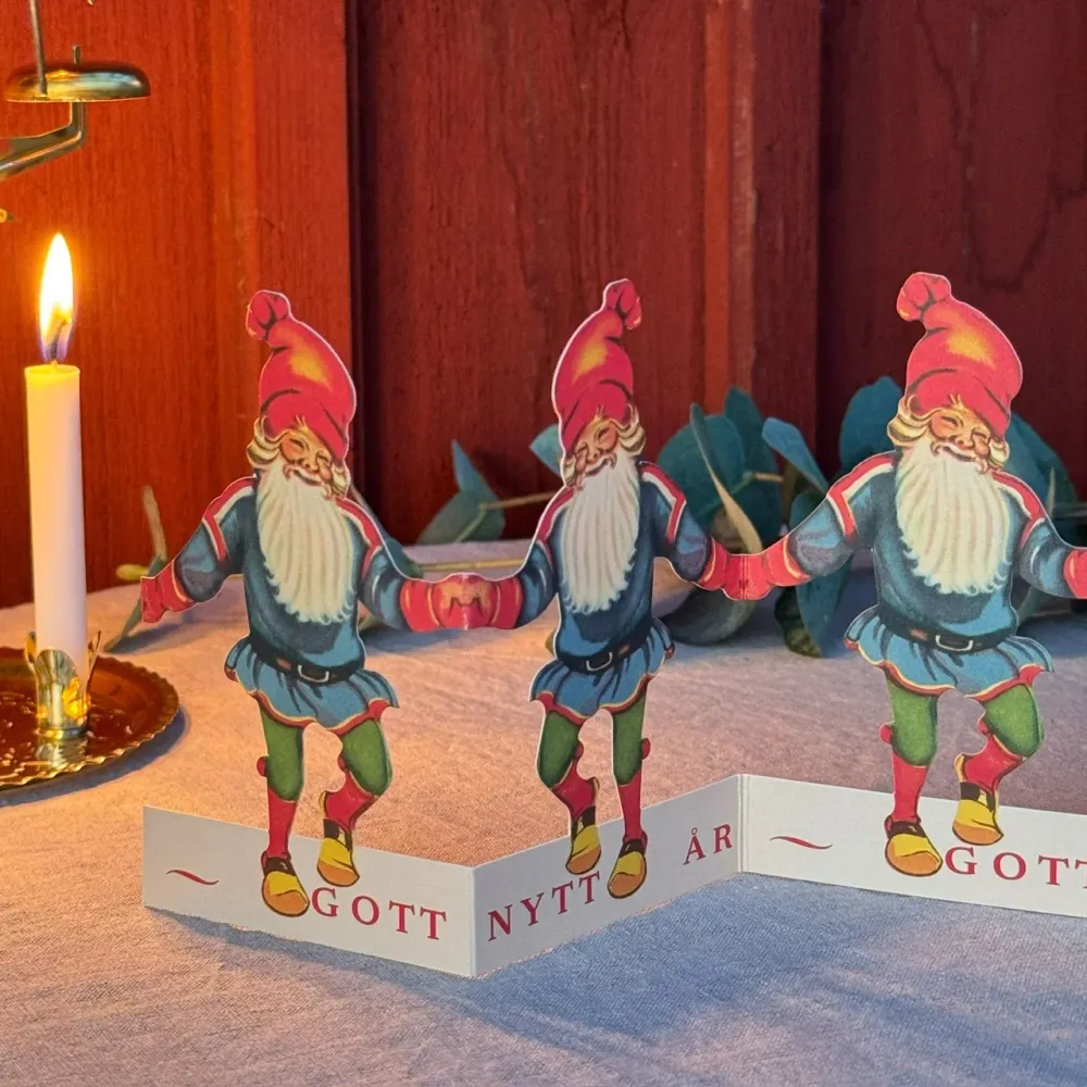 Pappersrad Tomte God Jul Home & Workshop