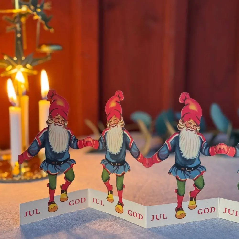 Pappersrad Tomte God Jul Home & Workshop