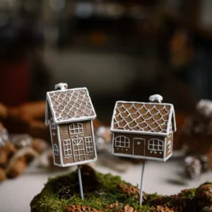 Pepparkakshus på stick Made USA