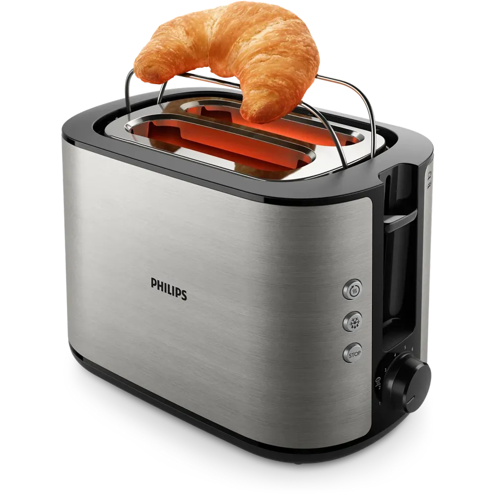 Philips brödrost stående stål HD2650/90