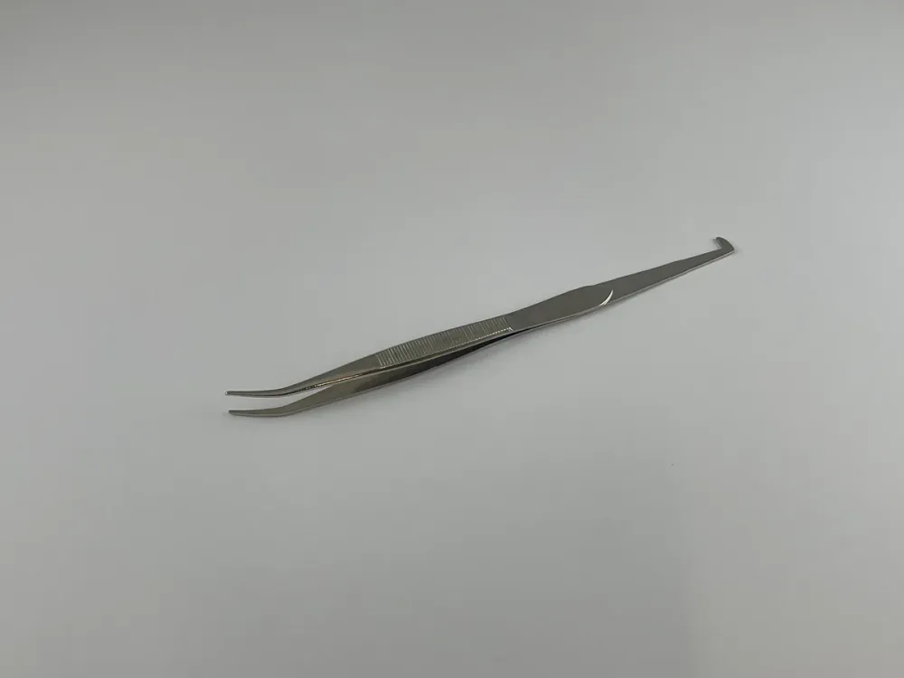 Pincett 14 cm spetsig med hake
