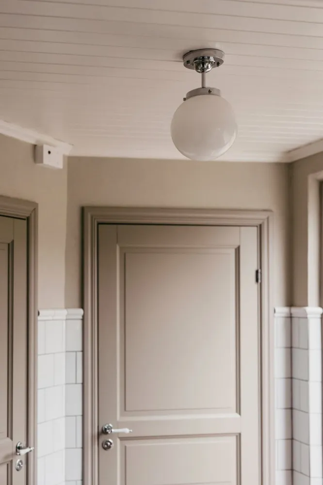 Plafond Alley IP44 Krom/Vit Kit Accessories