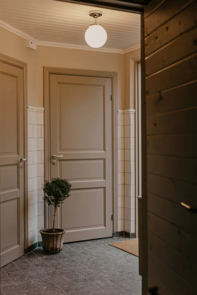 Plafond Alley IP44 Krom/Vit Kit Accessories