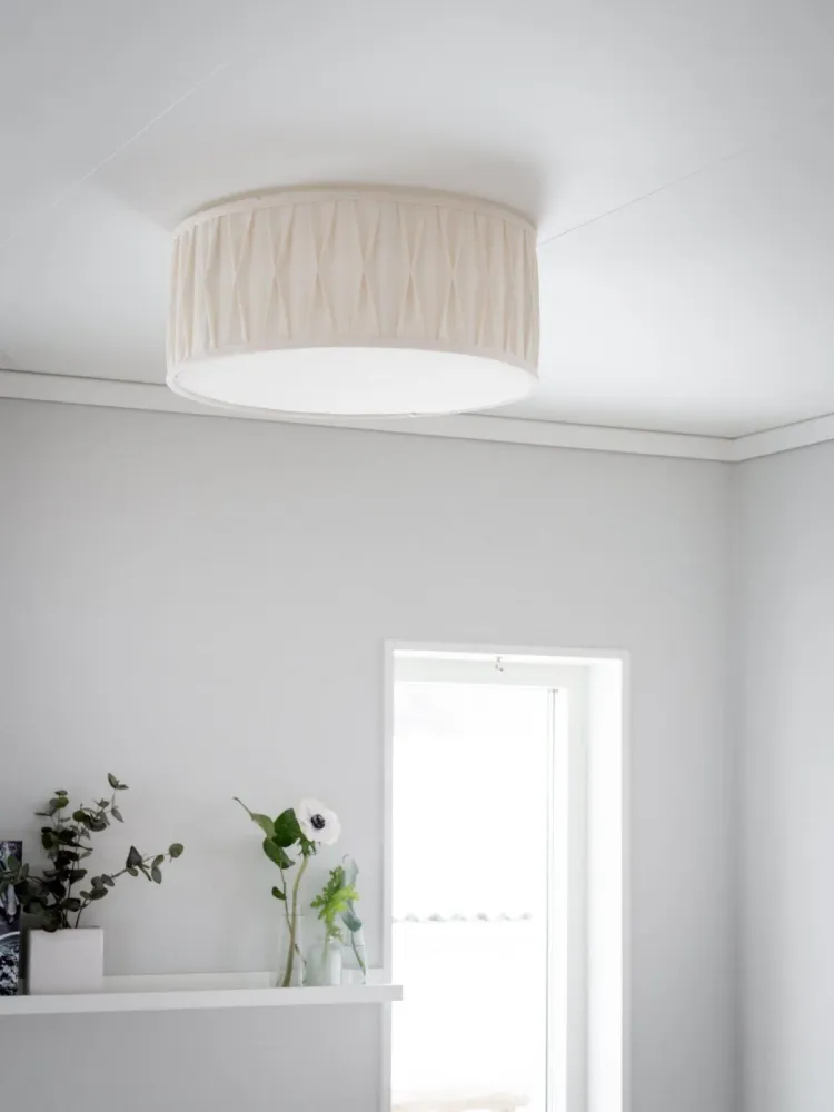 Plafond Plissé Stygn Offwhite 45cm