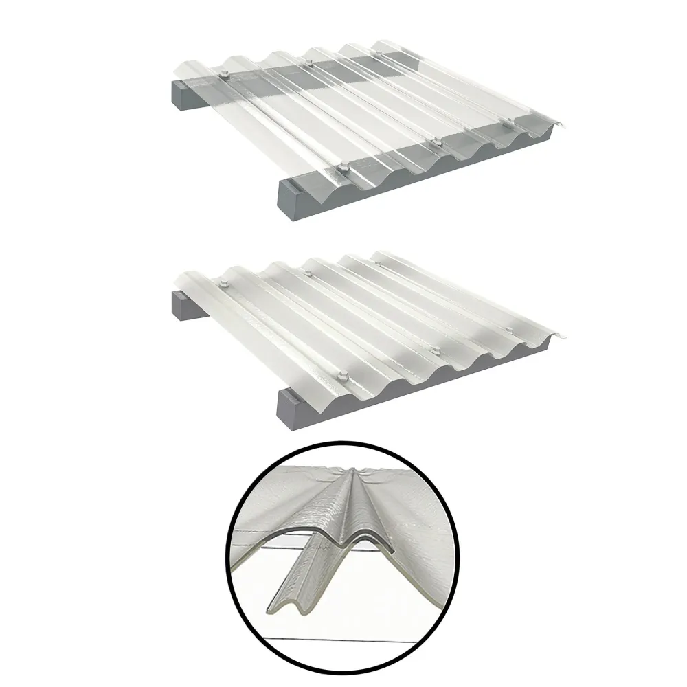 Plasttak Aluwhite Taksats Glasfiberarmerat