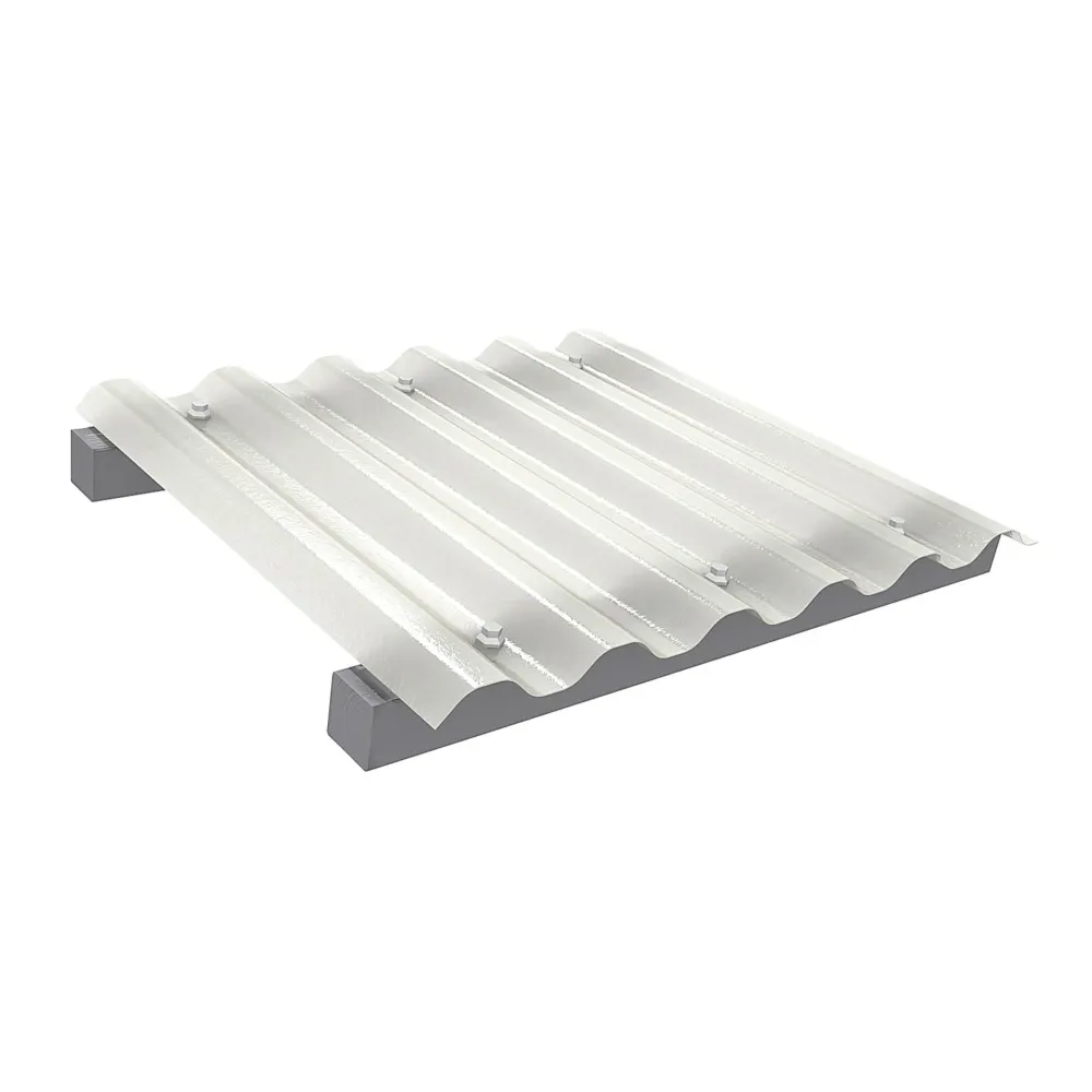 Plasttak Aluwhite Taksats Glasfiberarmerat Gåbart