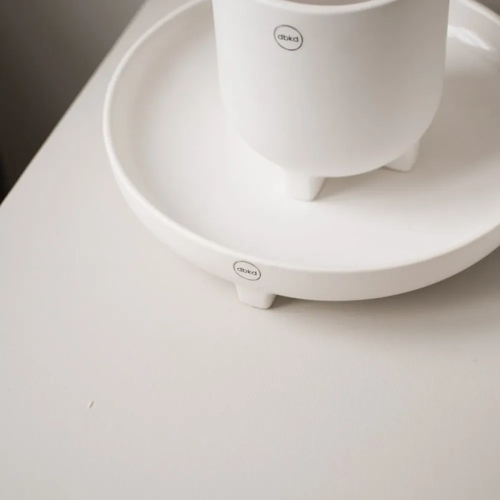 PLUS Kruka Slim Ø14, Vit Kit Accessories