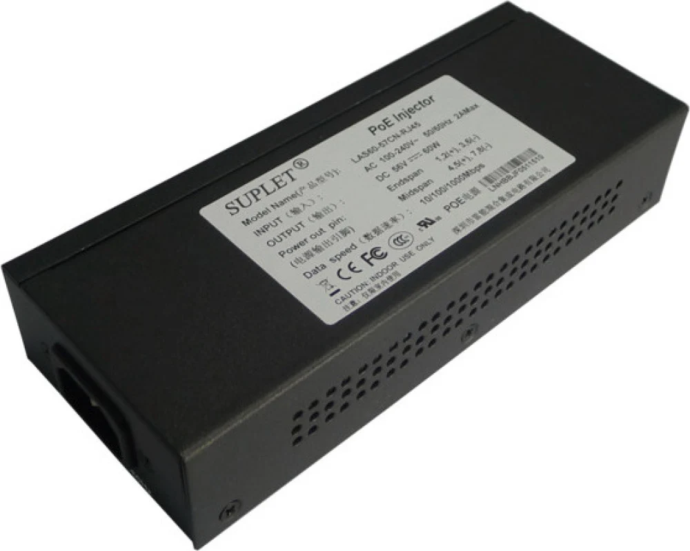 PoE injektor 60W Vibration Reduction