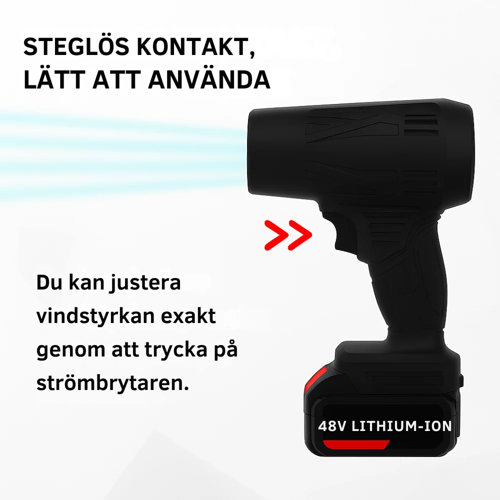 PowerAir™ l Kabelfri städning på sekunder.