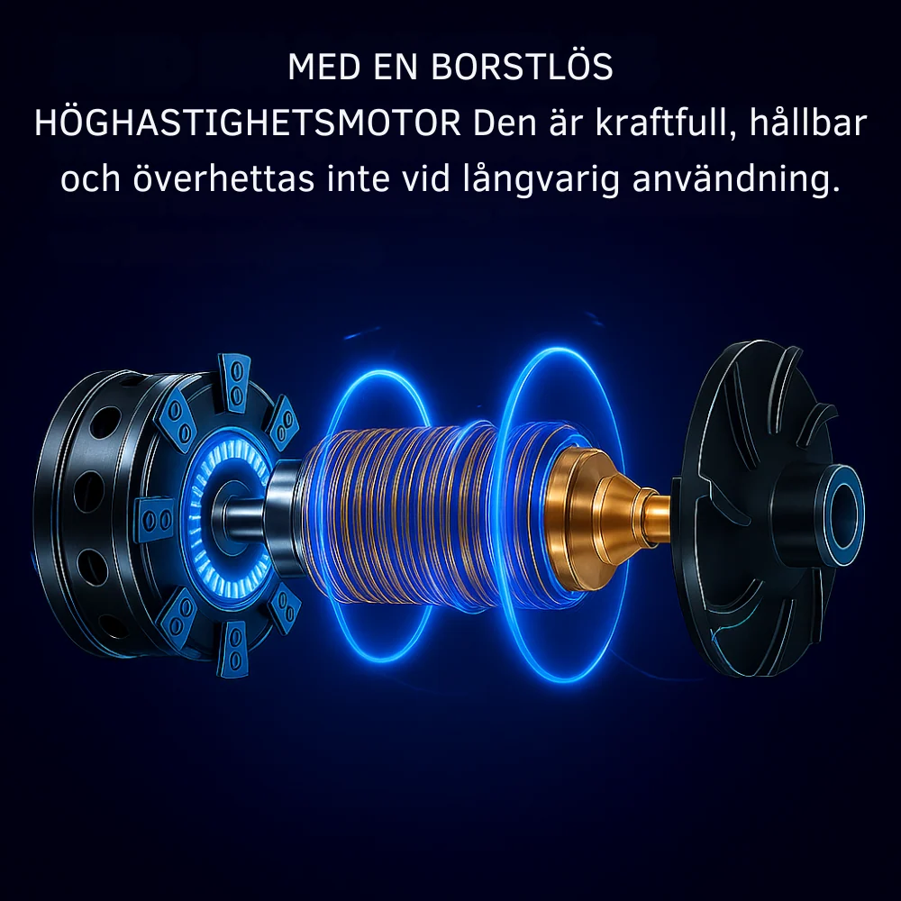 PowerAir™ l Kabelfri städning på sekunder.