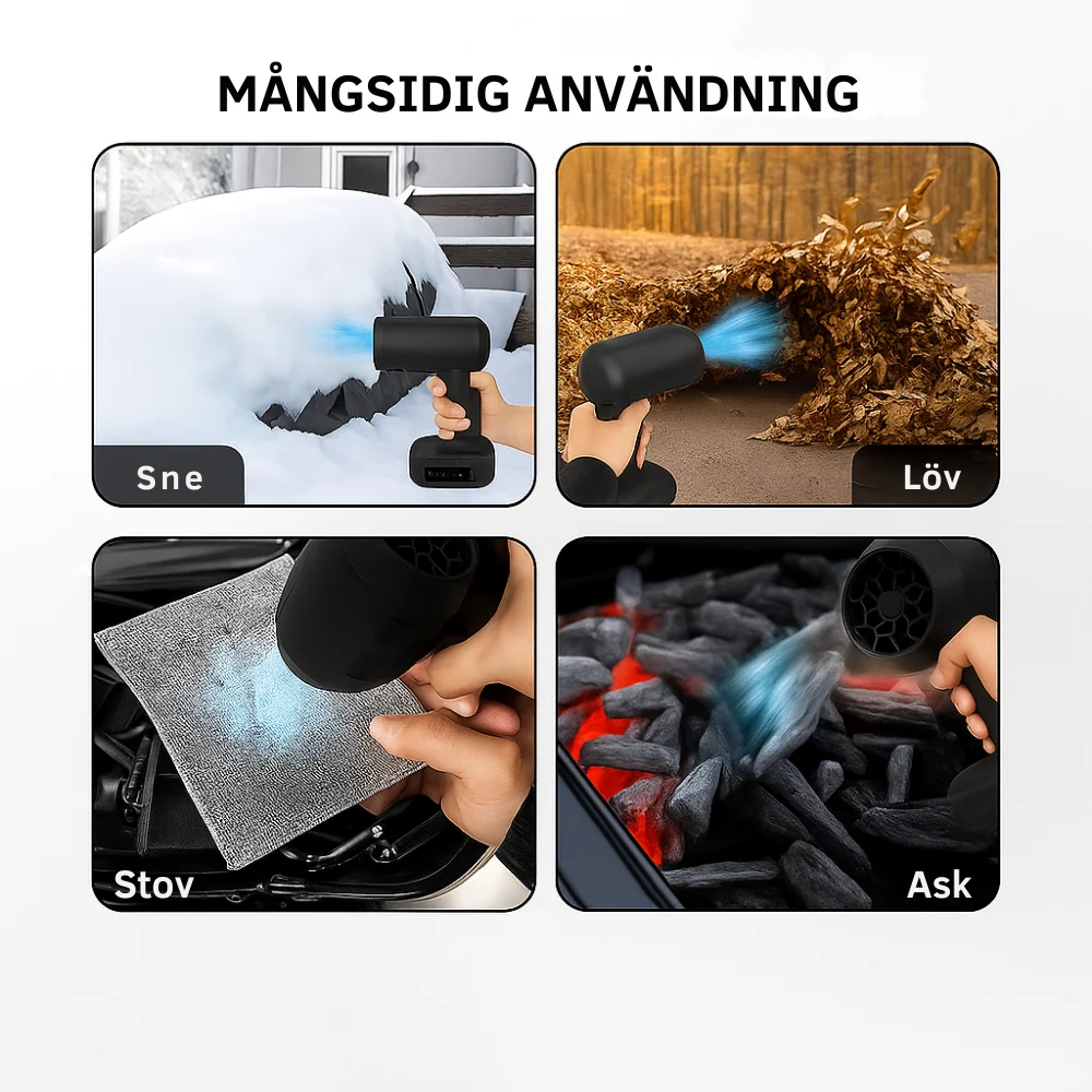 PowerAir™ l Kabelfri städning på sekunder.