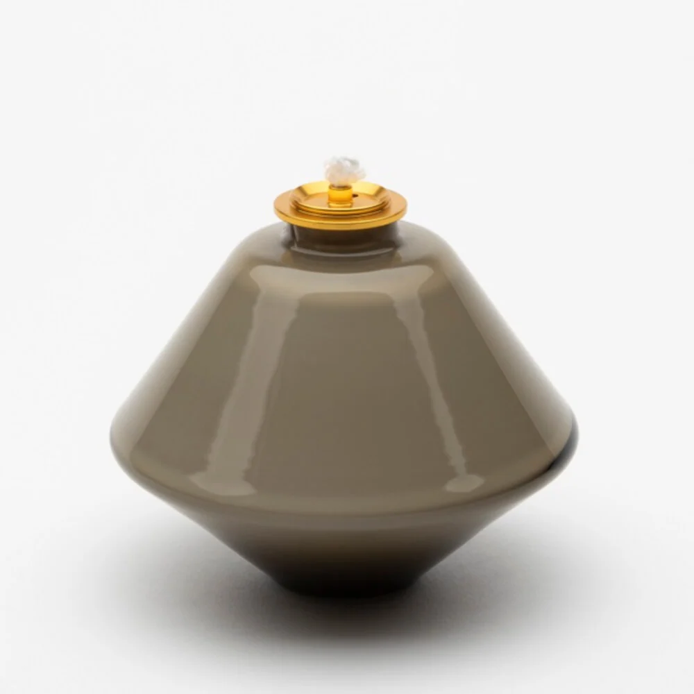 Hög Precision AKI oljelampa Grey