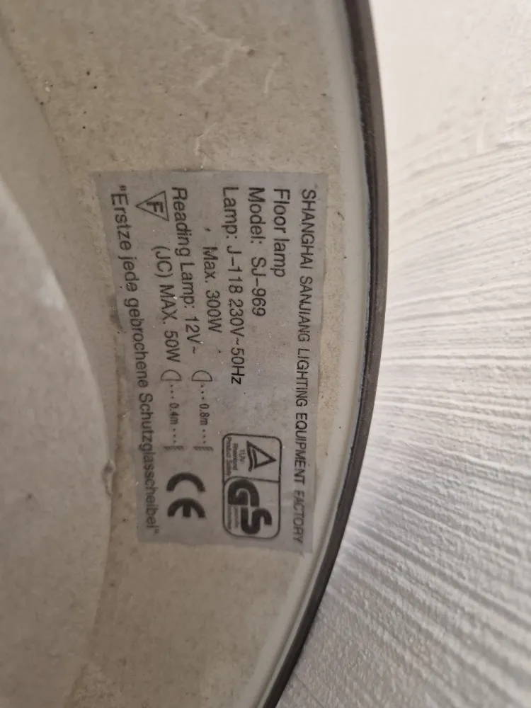 Hög Precision Golvlampa "up- & downlight"