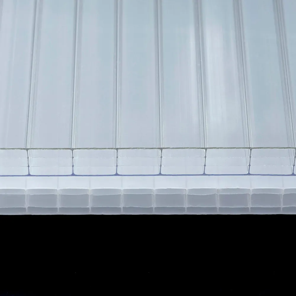 Hög Precision Kanalplasttak Aluwhite Taksats 10 mm